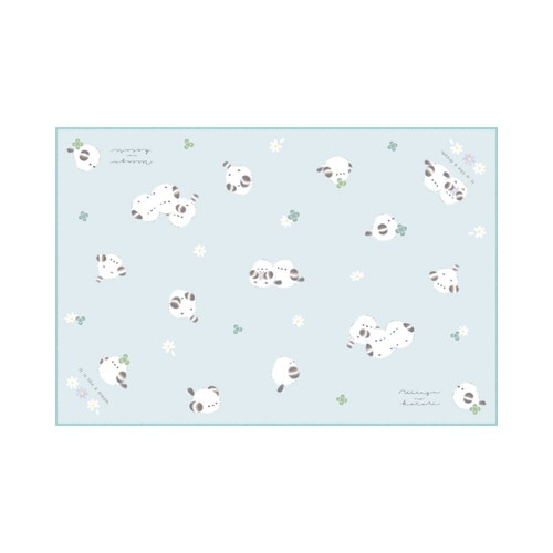 #クラックス ランチ雑貨 長方形ランチクロス  ワタゲノコトリ 136103