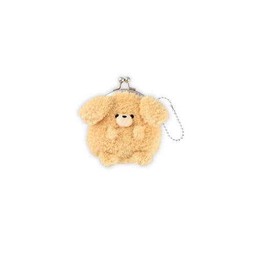 #クラックス 身辺雑貨 ぬいぐるみがま口コインケース  プードル 136215