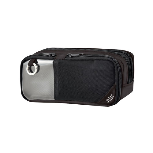 #クラックス 収納用品 マルチポケットペンケース  ブラック 136254