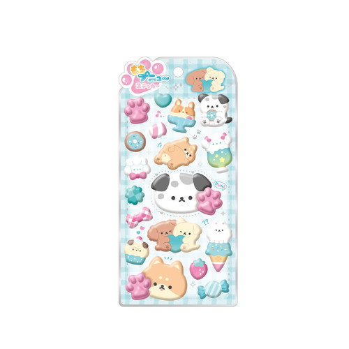 #クラックス シール もちプニューステッカー  いぬ 136386