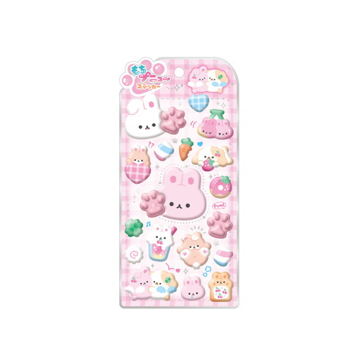 #クラックス シール もちプニューステッカー  うさぎ 136387