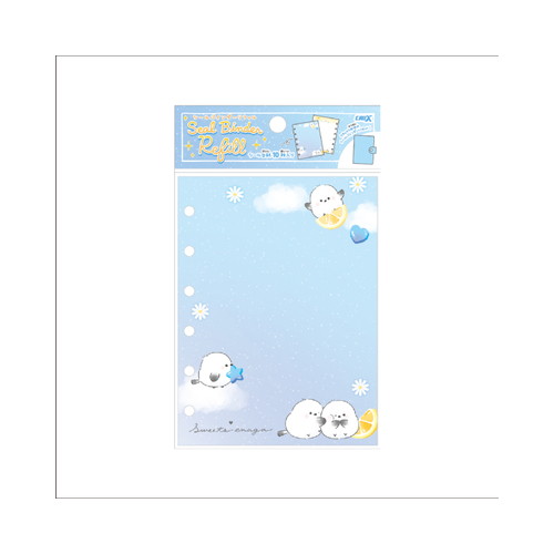 #クラックス ファイリング用品 シールバインダーリフィル  スイーツエナガ 136631