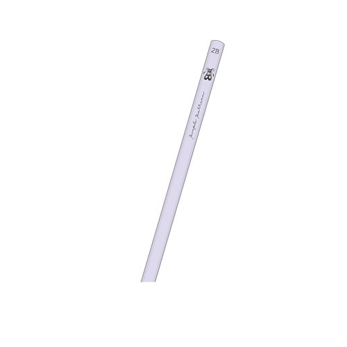 #クラックス 鉛筆 カラーパターン鉛筆 2B パープルパターン 136655