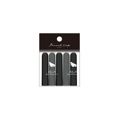 #クラックス 筆記関連小物 カラーパターン鉛筆キャップ  ブラックパターン 136661