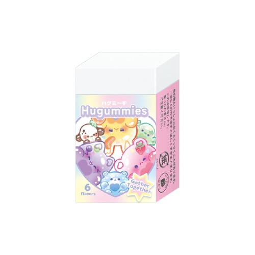 #クラックス 筆記関連小物 ハグミーズまとまるくん消しゴム  ミンナアツマレ 136676