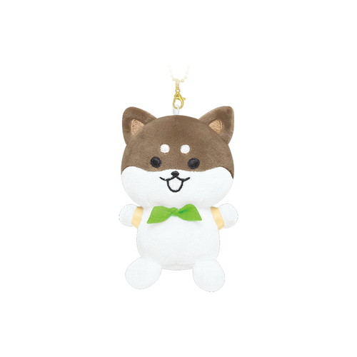 #クラックス  おでかけたいシバぬいぐるみキーホルダー  オスシ 137610