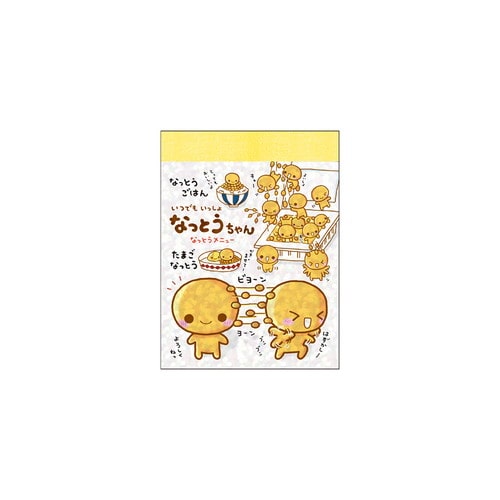 #クラックス メモ帳 平成メモリーホログラムちっちゃいメモ  ナットウチャン 138404