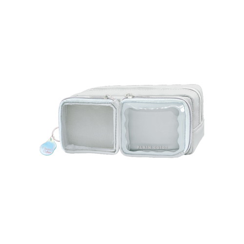#クラックス 収納用品 PLAINCOLORペンケース  ニュアンスグレー 138574