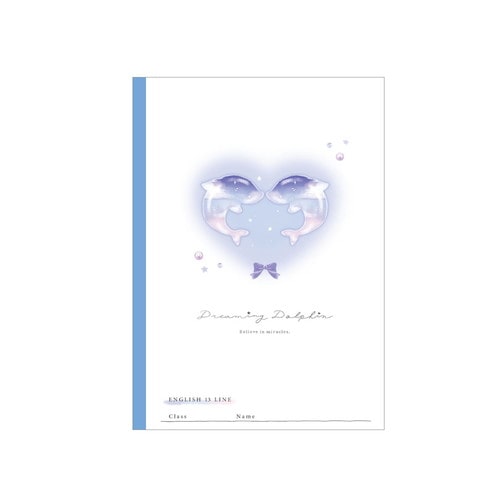 #クラックス ノート 英習帳 13段 ドリーミングドルフィン 138831