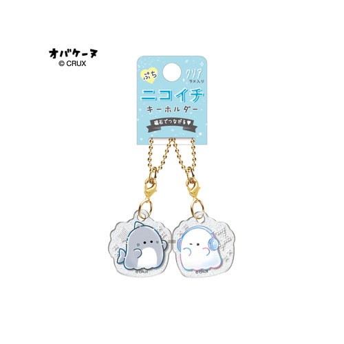 #クラックス 身辺雑貨 プチニコイチキーホルダー  オバケーヌ･サメーヌ 139200