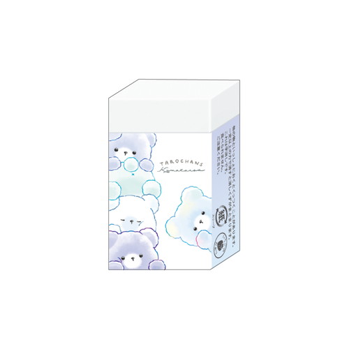 #クラックス  たろちゃんずまとまるくん消しゴム  クマタロブルー 139279