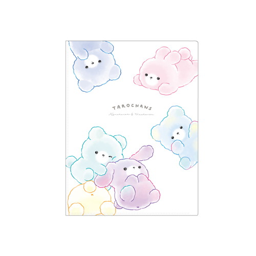 #クラックス ファイリング用品 たろちゃんずクリアファイル 10P クマウサミックス 139301
