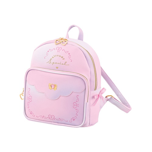 #クラックス 身辺雑貨 ジュニア合皮ミニリュック  ピンク･スカラップ 139511