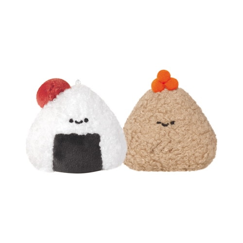 #クラックス 身辺雑貨 ニコヌイキーホルダー  オニギリ／ウメ／イクラ 139656
