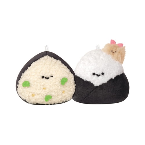 #クラックス 身辺雑貨 ニコヌイキーホルダー  オニギリ／エダマメ／テンムス 139657