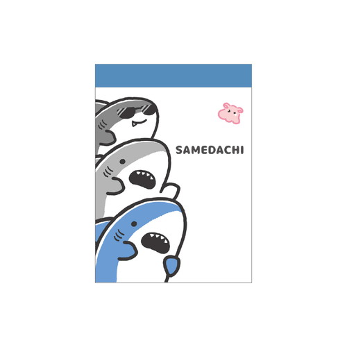 #クラックス メモ帳 サメダチミニメモ  ナカヨシ 139815