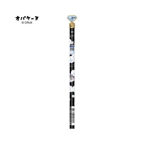 #クラックス 鉛筆 オバケーヌストーンツキ鉛筆 2B パフューム 140831