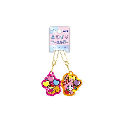#クラックス クリアニコイチキーホルダー  ファニーパンチ 141040