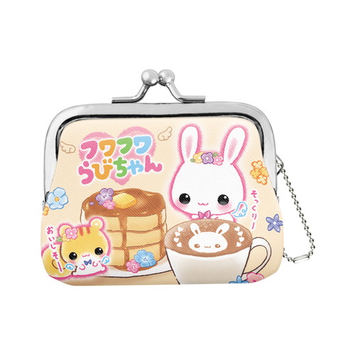 #クラックス がま口コインケース  フワフワラビチャン 142868