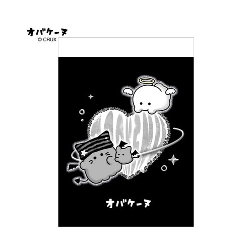 #クラックス メモ帳 オバケーヌミニメモ  グランジハート 142901
