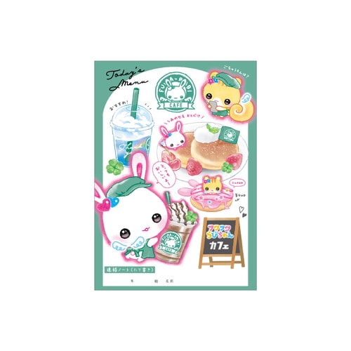 #クラックス ノート 連絡ノート A5 フワフワラビチャン 142917