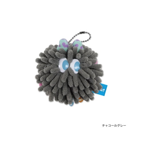#パインクリエイト(国内販売のみ） 身辺雑賀 MOJA!マスコット  チャコールグレー 25P46005
