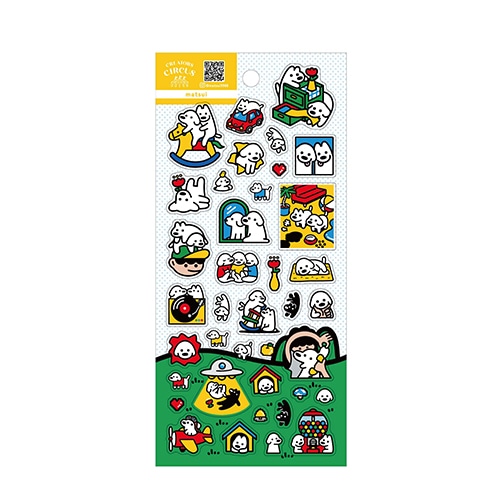 #大阪フロンティア シール CREATORS･CIRCUS･透明シール  matsui CS37346