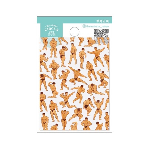 #大阪フロンティア シール CREATORS･CIRCUS･ステッカー  ボディビル CS37388
