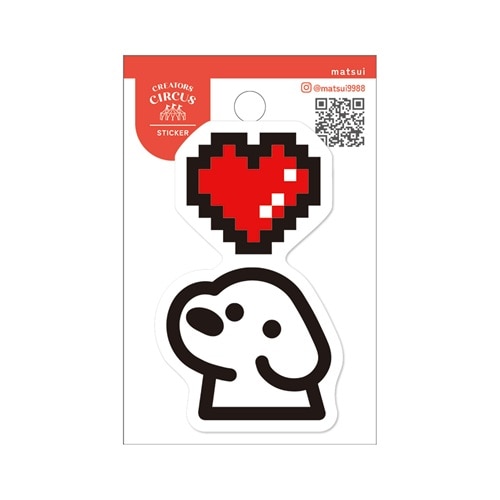 #大阪フロンティア シール CREATORS･CIRCUS･ステッカー  HEART CS37407