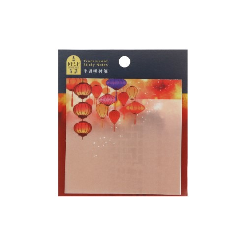 #komamono 付箋 トモシビ探訪･半透明付箋  紅灯籠 KO905319