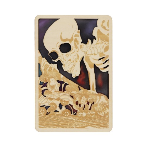 #komamono カード かさね木メッセージカード･歌川国芳  物語・伝説 KO905838