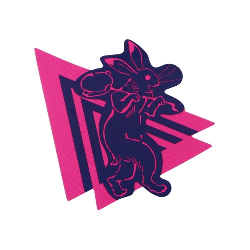 #komamono ステッカー ビビッと！鳥獣戯画ダイカットステッカー  うさぎ KO905982