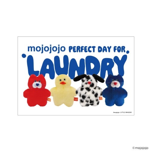#日本出版販売(国内販売のみ） カード mojojojo･ポストカード  LAUNDRYLOGO IP906156