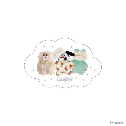 #日本出版販売(国内販売のみ） シール mojojojo･ダイカットステッカー  GOODNIGHT IP906200