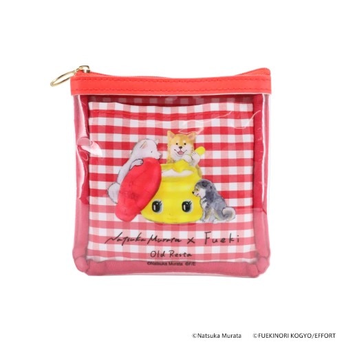 #日本出版販売(国内販売のみ） 身辺雑貨 スクエアポーチ･村田夏佳×フエキ   OR909621