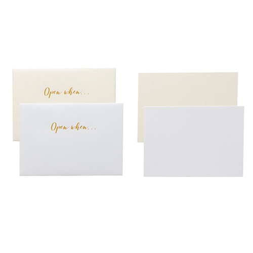 #クオバディス・ジャパン(国内販売のみ） レター ポレンオープンウェンレターズ  カード封筒セット・パール アイボリー cfowlsetpiv