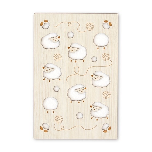 #永善（旧クルーシャル） 和雑貨 御朱印帳 B6変形 和ら羊 25150RHI