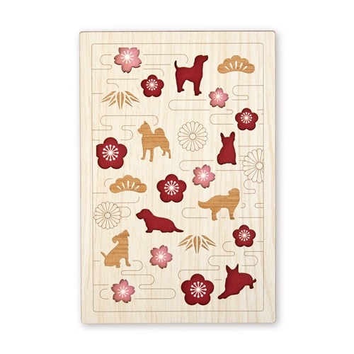 #永善（旧クルーシャル） 和雑貨 御朱印帳 B6変形 大吉戌 25150TDI