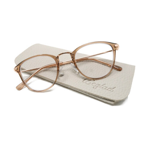 #キースプランニング 身辺雑貨 シニアグラス +1.0 ブラウン BG4009 BR