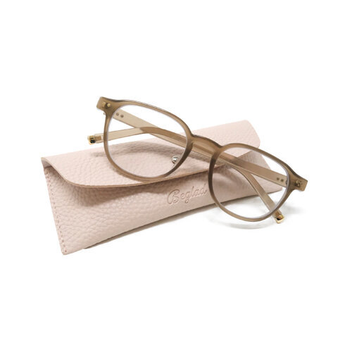 #キースプランニング 身辺雑貨 シニアグラス +1.0 ベージュ AD1025 BG