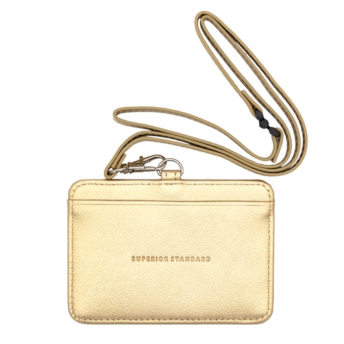 #ラダイト（実店舗のみ販売可能） 身辺雑貨 IDホルダー  ゴールド LDKS-ID-16