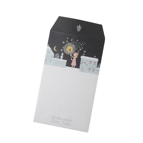 #木ノ瀬印刷 Shinzi Katoh ポチ袋小  アンデルセン童話　マッチ売りの少女 PB-01075