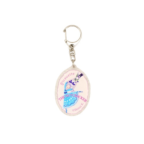 #木ノ瀬印刷 Shinzi Katoh アクリルキーホルダー  ナッツクラッカー　バレエシアター KY-01002