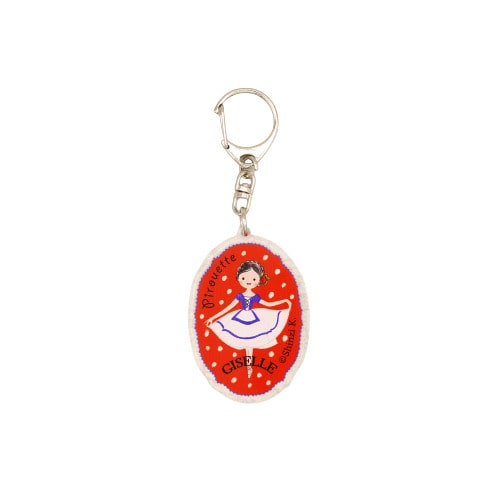 #木ノ瀬印刷 Shinzi Katoh アクリルキーホルダー  ジゼル　バレエシアター KY-01003
