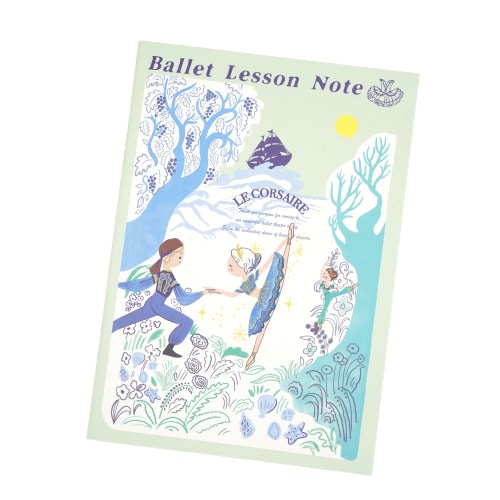 #木野瀬印刷 Shinzi Katoh レッスンノート A5 海賊　バレエシアター LN-01004