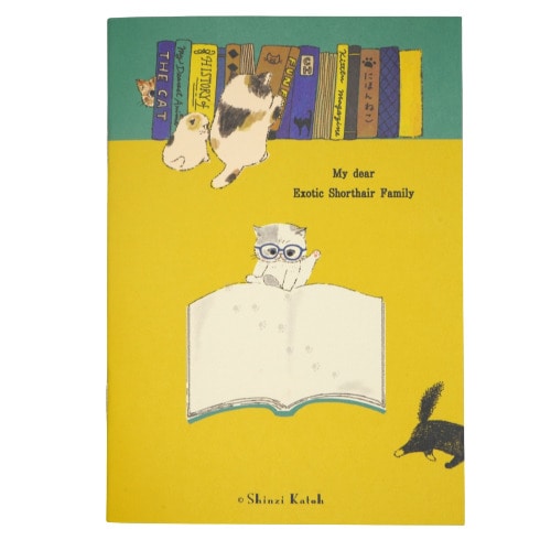 #木野瀬印刷  ノートA5 My dear cats A5 48ページ 読書 NT-01090