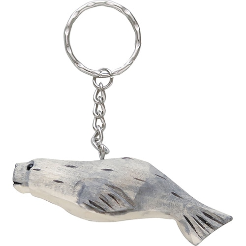 #エルコミューン 身辺雑貨 ウッドキーリング  Seal KC-23