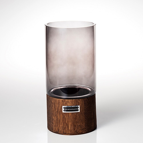 #エルコミューン 生活雑貨 Hygge ･LignumGlass L Black TRHG-104