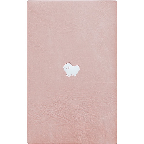 #エルコミューン 読書関連小物 ワンポイントブックカバー  新書サイズ dog PBC-033