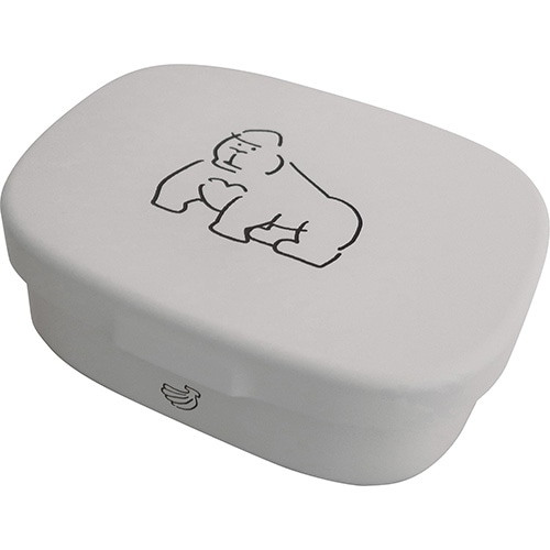 #エルコミューン ランチ関連小物 ドゥードゥル･ランチボックスミニ  Gorilla LNC-042